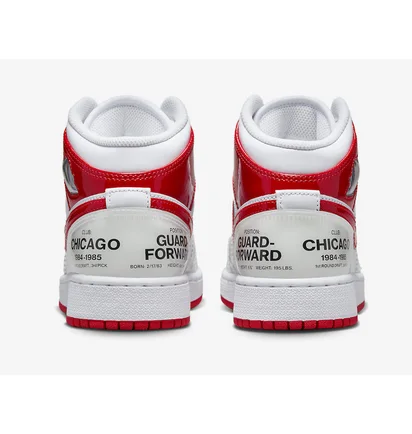 Кросівки дитячі Air Jordan 1 Mid Gs White DR6496-116