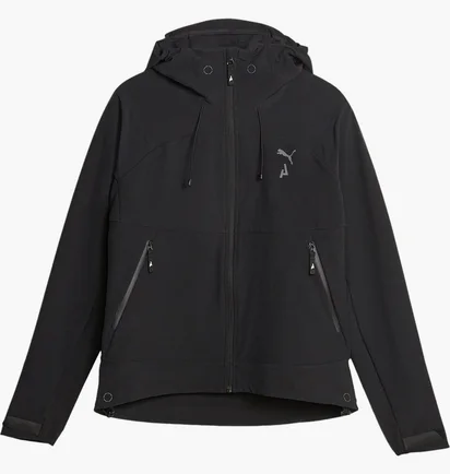 Куртка женская Puma Seasons Softshell Running Jacket Black 524117-01