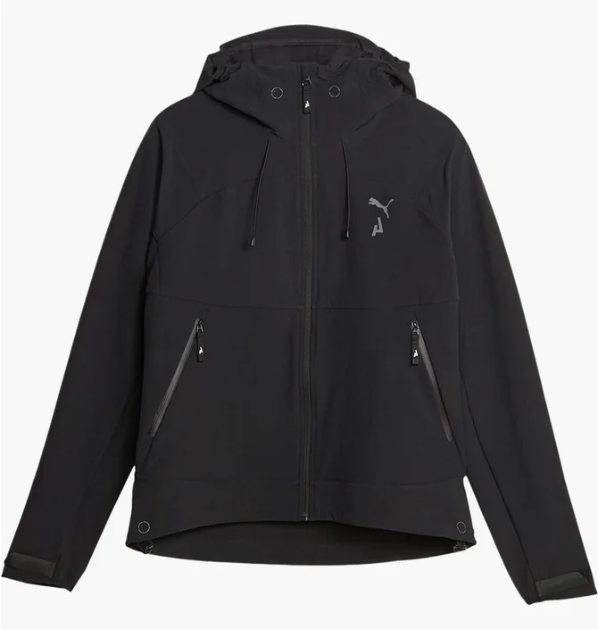 Куртка женская Puma Seasons Softshell Running Jacket Black 524117-01