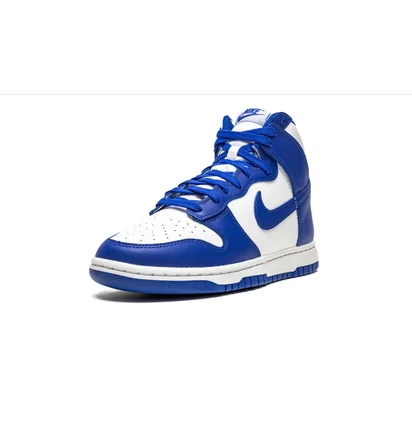 Кросівки чоловічі Nike Dunk High White/Blue DD1399-102