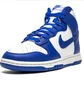 Кросівки чоловічі Nike Dunk High White/Blue DD1399-102