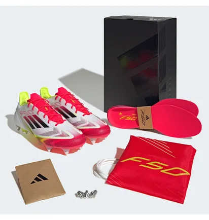 Бутсы мужские Adidas F50 Elite Sg White/Red IE1258