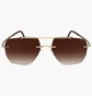 Сонцезахисні окуляри Silhouette Brown/Gold 8746-7620