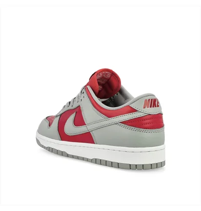 Кроссовки унисекс Nike Dunk Low Grey/Red FQ6965-600