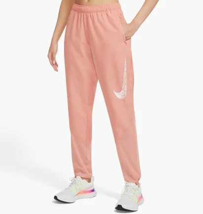 Штани жіночі Nike W Nk Df Swoosh Run Pant Pink Dm7771-824