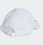 Кепка унісекс Adidas 3-Stripes Cotton Twill Baseball Performance White II3509