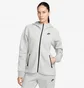 Толстовка женская Nike Sportswear Tech Fleece Windrunner Full-Zip Hoodie Grey FB8338-063