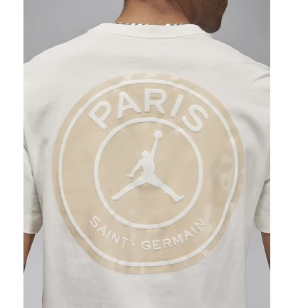 Футболка мужская Air Jordan Psg Logo Beige FN5332-133