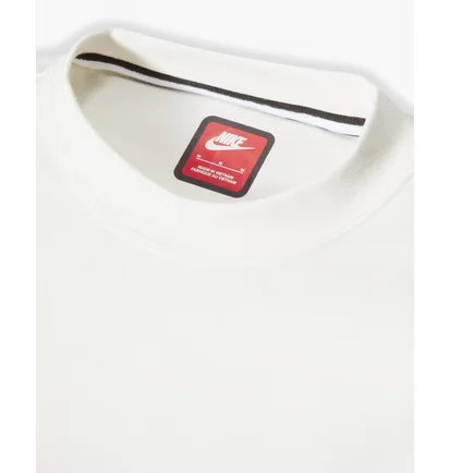 Футболка чоловіча Nike Sportswear Tech Fleece Reimagined Oversized Short-Sleeve Sweatshirt White FB8165-133