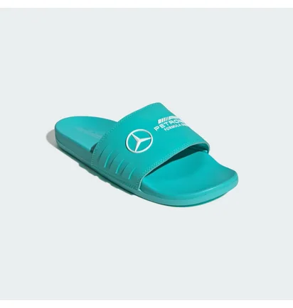 Тапочки унисекс Adidas Mercedes - Amg Petronas Formula One Team Adilette Comfort Turquoise JR1071