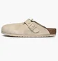 Сандали мужские Birkenstock Boston Antique Suede White 1024731