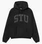 Худи унисекс Stussy Stu Applique Black 118578-0001