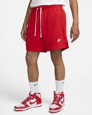 Шорти чоловічі Nike Club Mesh Flow Shorts Red DX0735-657