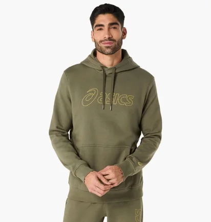 Худі чоловіче Asics Logo Oth Hoodie Green 2031E187-302