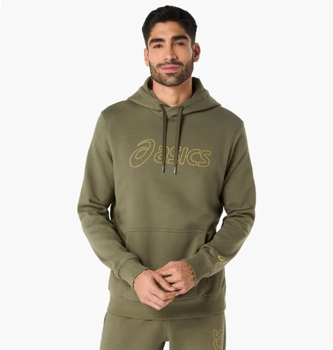 Худі чоловіче Asics Logo Oth Hoodie Green 2031E187-302