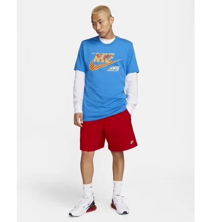 Футболка мужская Nike Sportswear T-Shirt Blue FQ3758-435