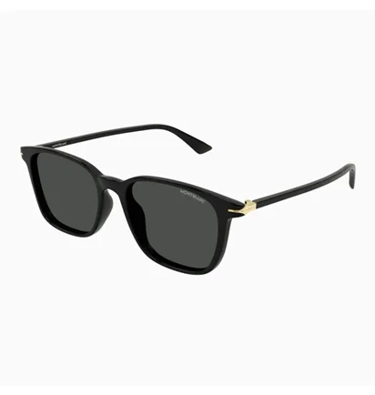 Сонцезахисні окуляри чоловічі MONT BLANC Grey/Black MB0338S-001-52
