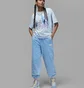 Футболка женская Air Jordan Flight T-Shirt Light Blue DX0394-411