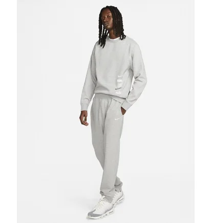 Свитшот мужской Nike Sweat Crew Multi Logo Grey DX0781-063