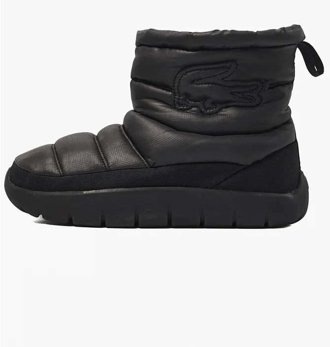 Ботинки женские Lacoste Serve Slipper Mid Black 748CFA001402H