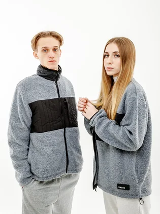 Кофта унісекс Rains Tops Grey 1852-HEATHERGREY
