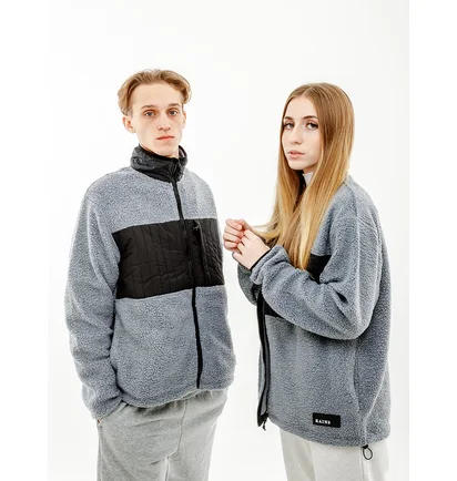 Кофта унісекс Rains Tops Grey 1852-HEATHERGREY