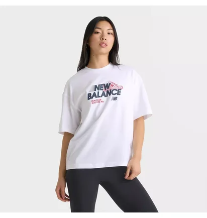 Футболка унісекс New Balance Athletics White WT53334