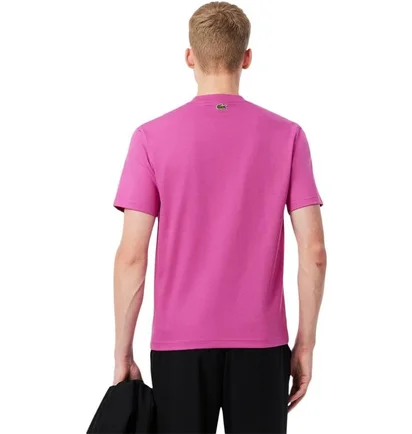 Футболка мужская Lacoste Sw Branding Tee Pink TH6565-51