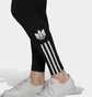 Леггинсы женские Adidas Adicolor 3D Trefoil High-Waisted Originals Black GT8461