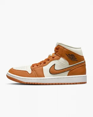 Кросівки жіночі Air Jordan 1 Mid Se Brown/Beige Dv1302-100