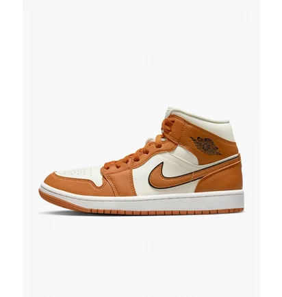 Кросівки жіночі Air Jordan 1 Mid Se Brown/Beige Dv1302-100
