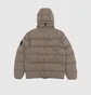 Пуховик чоловічий Stone Island Seamless Tunnel Nylon Down-Tc Hooded Jacket Brown 811543128-V0075