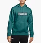 Худи мужское Nike Hooded Sweatshirt M Nk Fc Essntl Flc Hoodie Po Turquoise CT2011-300