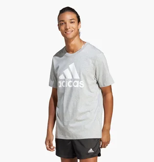 Футболка чоловіча Adidas Essentials Single Jersey Big Logo Tee Grey Ic9350