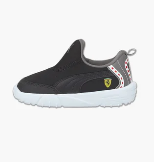 Кроссовки детские Puma Scuderia Ferrari Bao Kart Black/Grey 307048-01