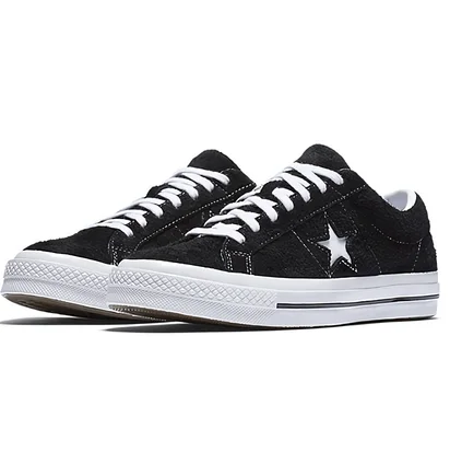 Кеди унісекс Converse One Star Low Black 158369C