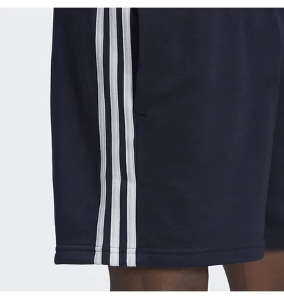 Шорты мужские Adidas Essentials French Terry 3-Stripes Shorts Blue Gk9598