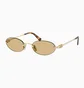 Солнцезащитные очки женские MIU MIU Brown/Gold A54S-ZVN10R-51