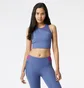 Топ жіночий New Balance Q Speed Shape Shield Crop Bra Blue Wb21288Nsy
