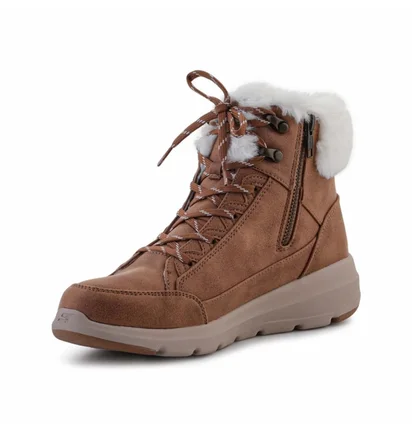 Ботинки женские Skechers Glacial Ultra Cozyly Brown 144178-CSNT