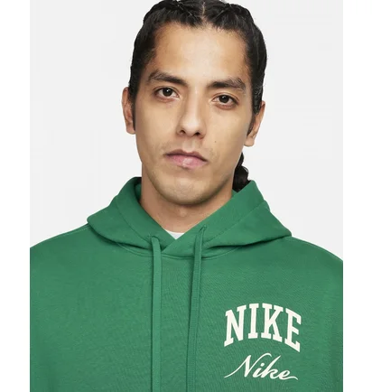 Худи мужское Nike Hoodie Club Fleece Green FN2634-365