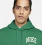 Худи мужское Nike Hoodie Club Fleece Green FN2634-365