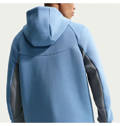 Толстовка чоловіча Nike Tech Fleece Fz Wr Blue/Grey HV0949-486