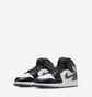 Кроссовки детские Air Jordan 1 Mid Big Black/Grey DQ8423-001