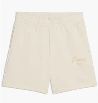 Шорти жіночі Puma Ess Script High-Waist Beige 691762-87