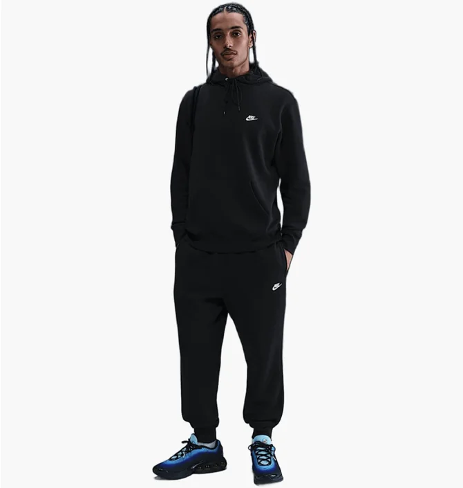 Спортивний костюм чоловічий Nike Club Fleece Black FN3859-010__FN3787-010