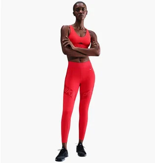 Леггинсы женские Nike W Np Df Sculpt Hr 7/8 Tgt Gg Red HV2350-633