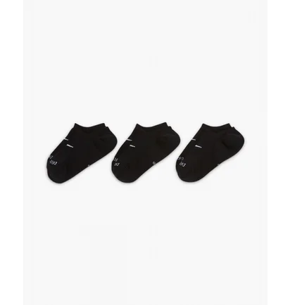 Шкарпетки жіночі Nike Evereday Plus Cush Footie Black (3 пари) Dh5463-904