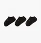 Шкарпетки жіночі Nike Evereday Plus Cush Footie Black (3 пари) Dh5463-904