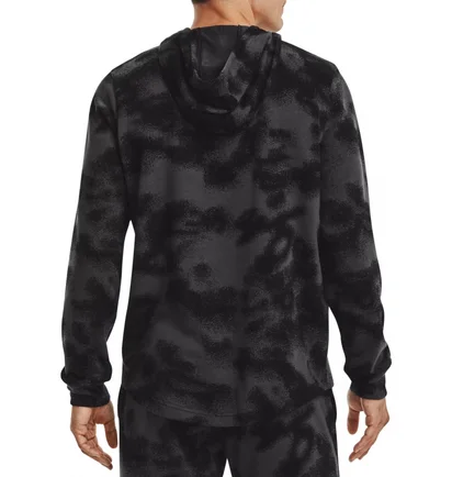 Худи мужское Under Armour Hooded Sweatshirt Ua Rival Terry Novelty Hd Black 1377185-001